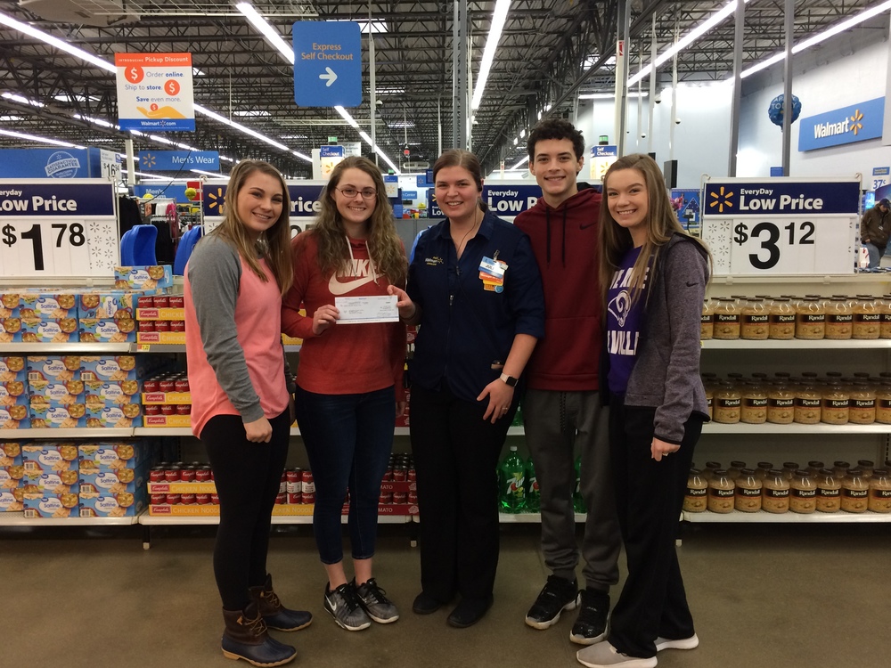 SHS Receives Walmart Community Grant Shelbyville Community School